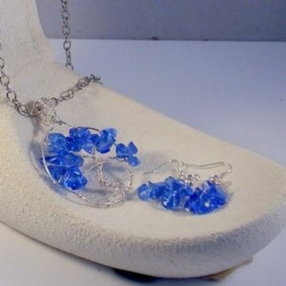 ❤️Tree-of-Life Necklace Handed Silver Craft Wire - Picture 3 of 5